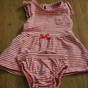 Dress with matching bottom